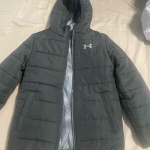 Under Armour Kids Gray Puffer Jacket